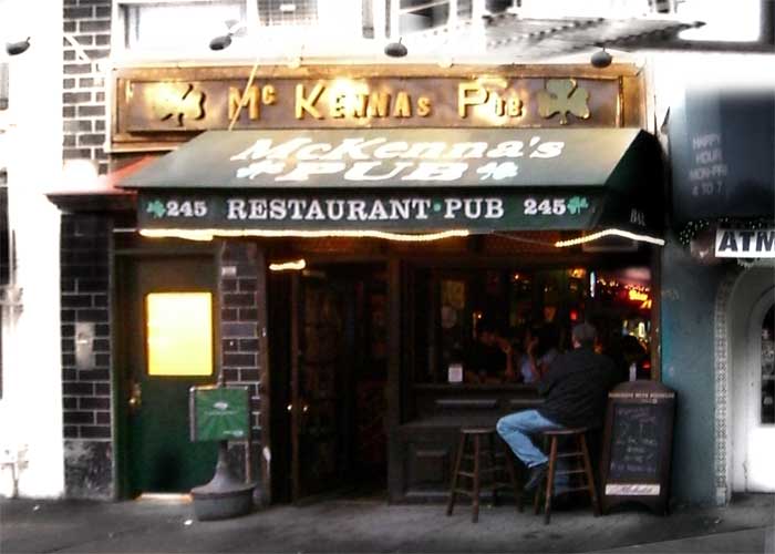 McKenna's Pub, photographed for New York on Tap