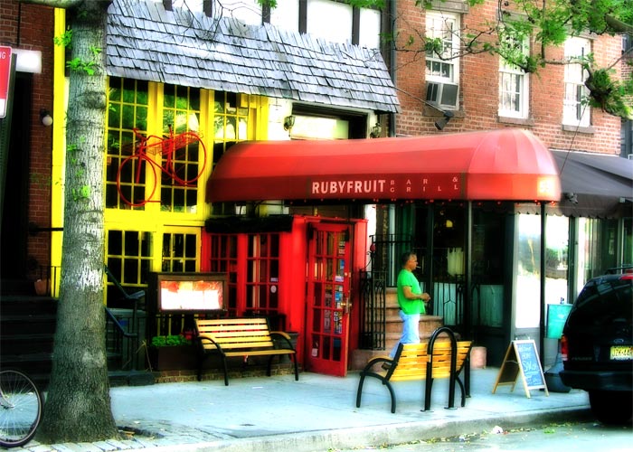 Rubyfruit Bar and Grill, photographed for New York on Tap