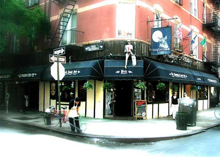 The Slaughtered Lamb, photographed for New York on Tap