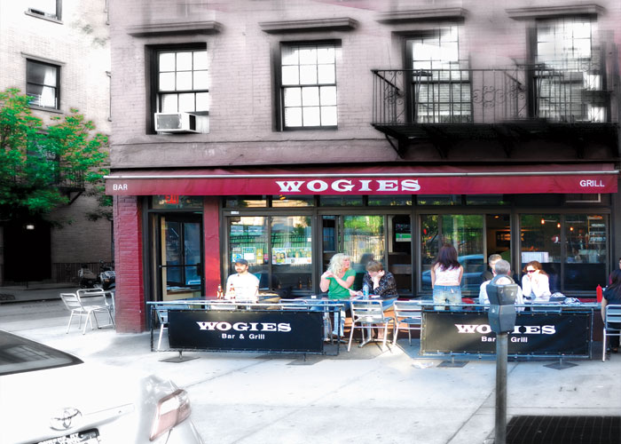 Wogies Restaurant, photographed for New York on Tap