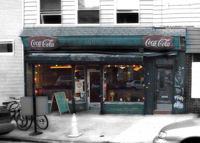 Pete's Candy Store, photographed for New York on Tap