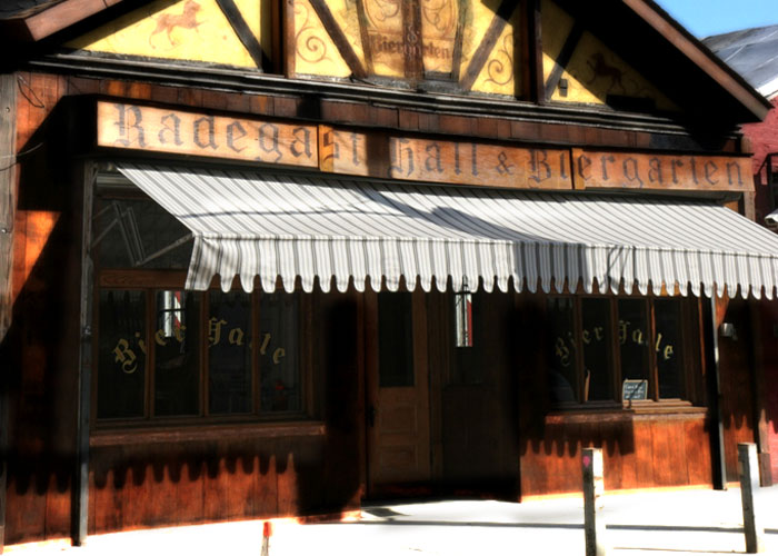 Radegast Hall & Biergarten, photographed for New York on Tap