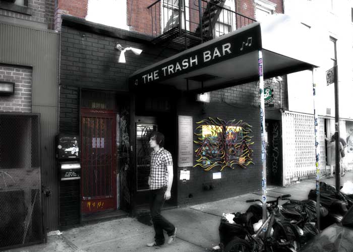 The Trash Bar, photographed for New York on Tap